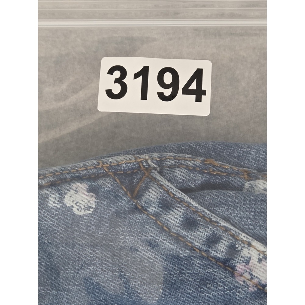 Oshkosh B'Gosh Denim Blue Floral Roses Overalls Baby Girls 18 Months Vestpak - Picture 12 of 12